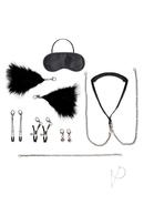 Lux Fetish Interchangeable Collar And Nipple Clip Set (12...