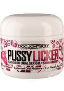 Pussy Licker Flavored Oral Sex Gel Strawberry 2oz
